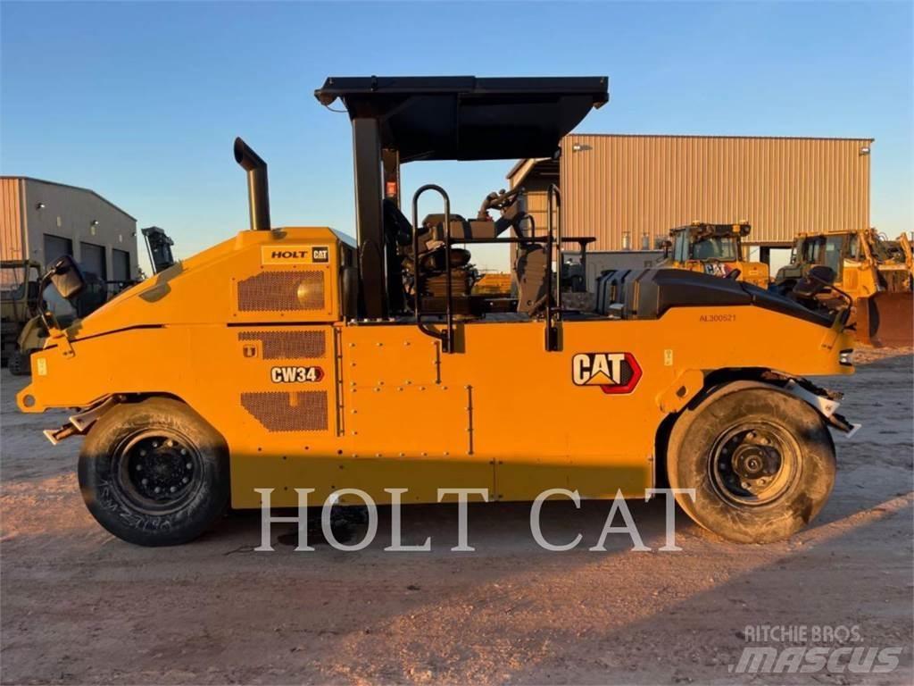 CAT CW34 單輪滾壓機