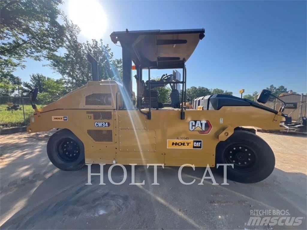 CAT CW34 單輪滾壓機