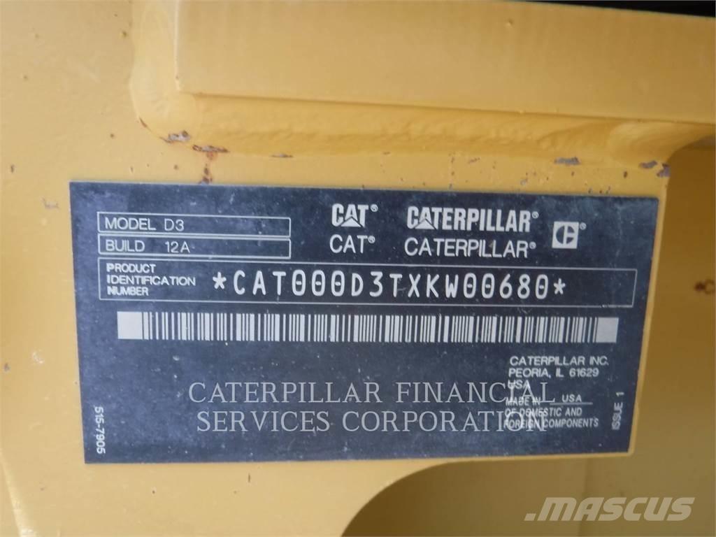 CAT D3-12 履帶推土機
