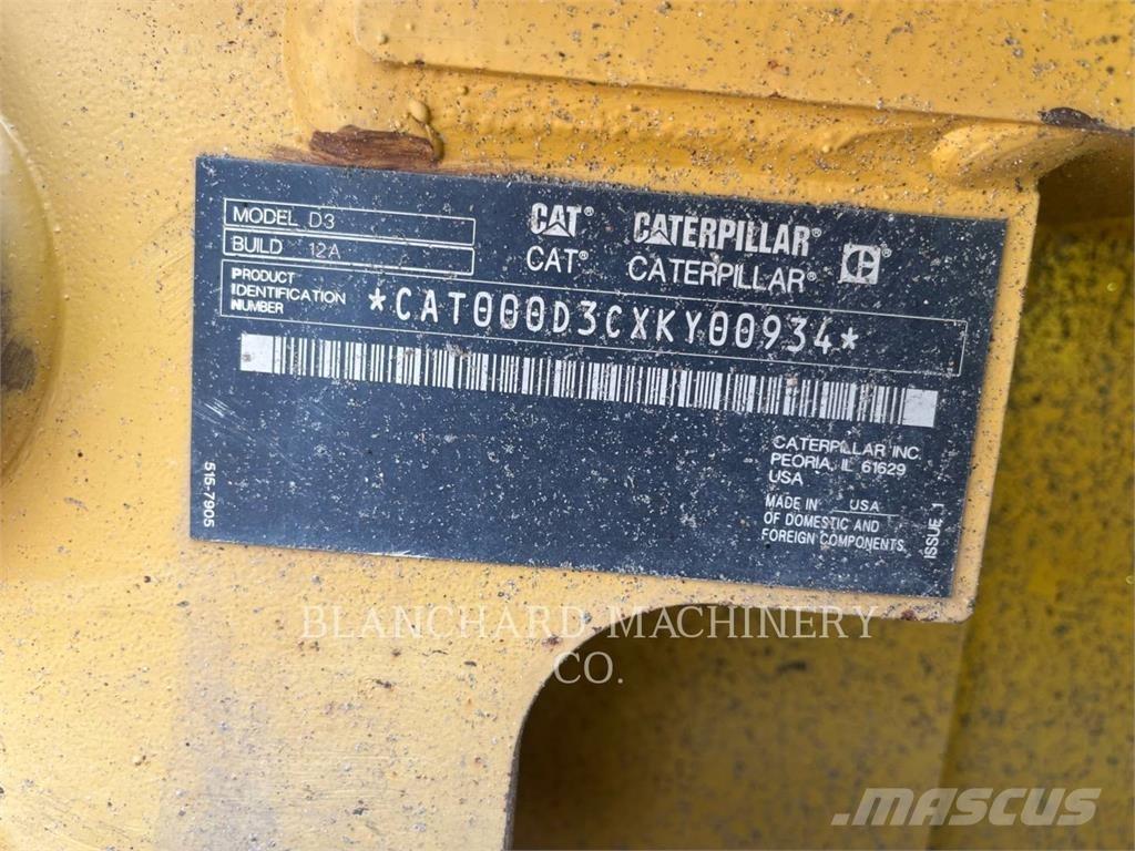 CAT D3 LGP 履帶推土機