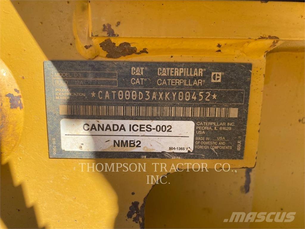 CAT D3LGP 履帶推土機