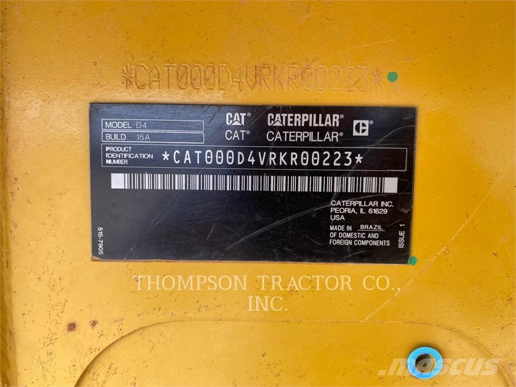 CAT D4 VP 履帶推土機