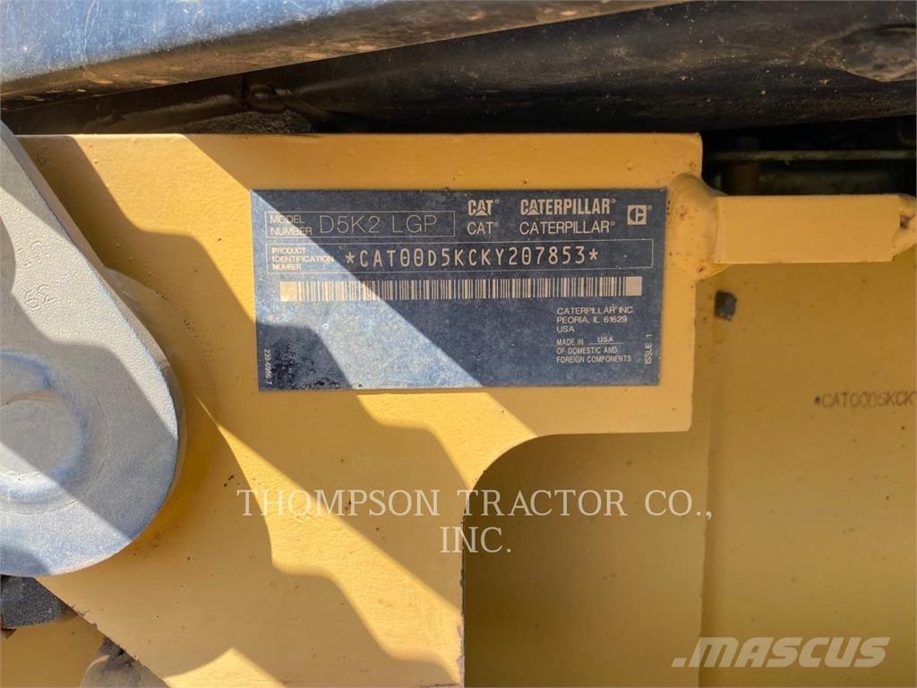 CAT D5K2 LGP 履帶推土機