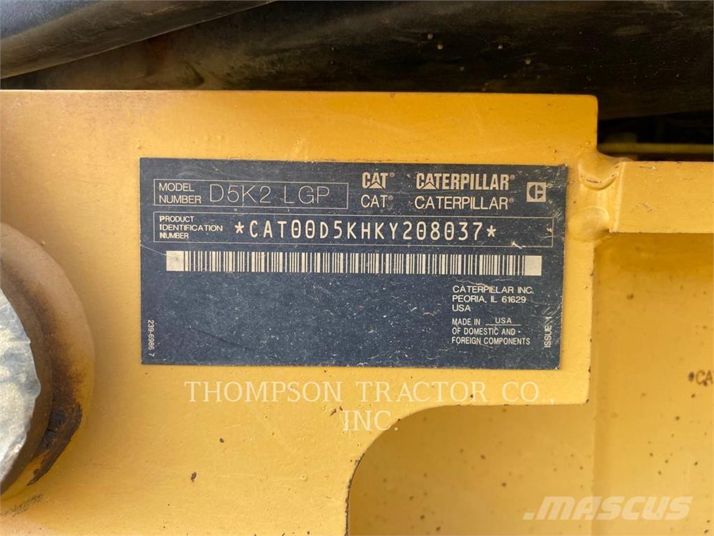 CAT D5K2 LGP 履帶推土機