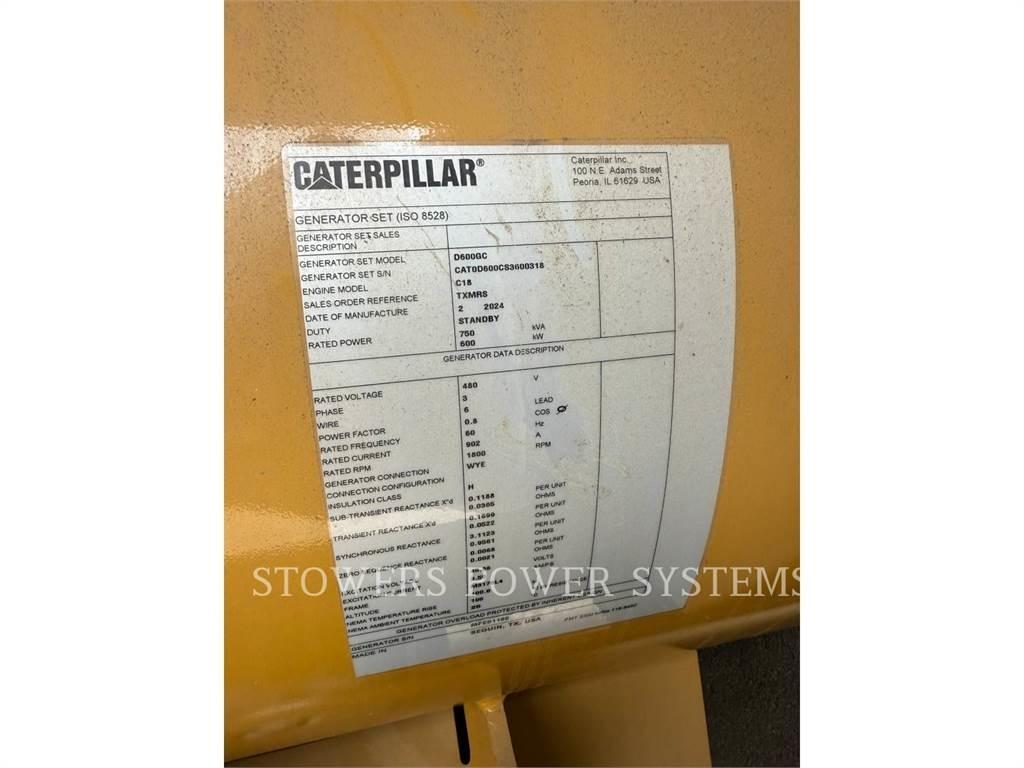CAT D600GC 柴油發電機