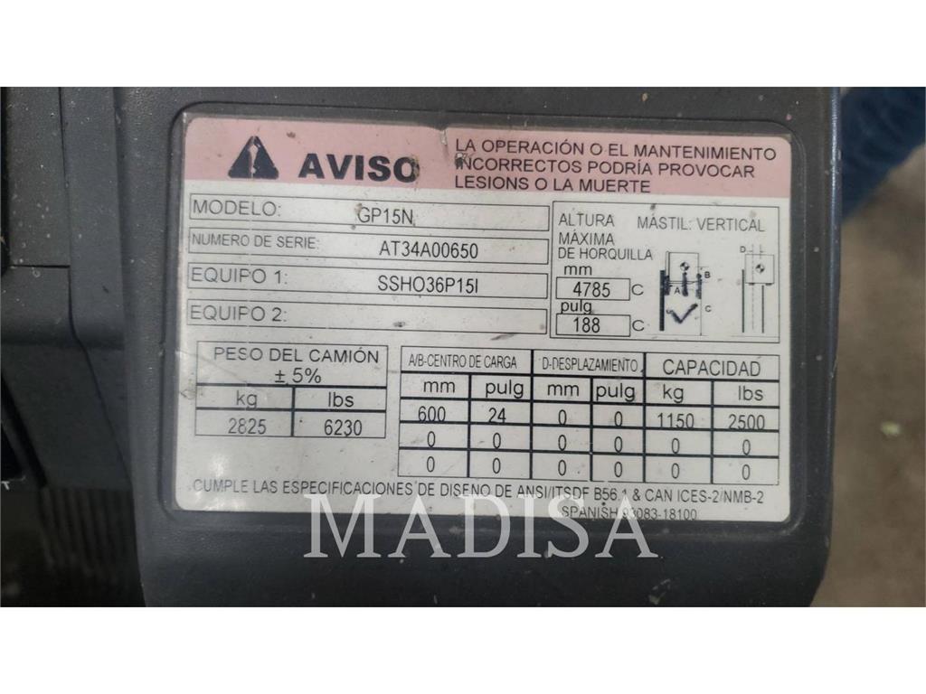 CAT GP15N5-LE 液化石油氣LPG卡車