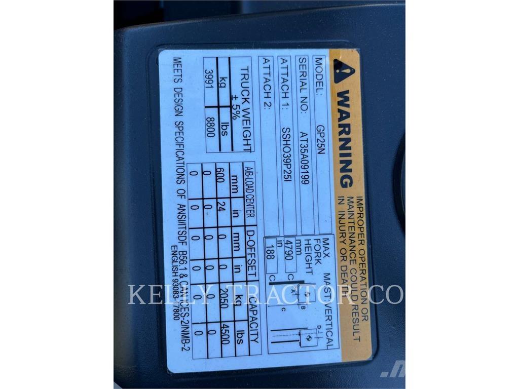 CAT GP25N 堆高機(叉車)-其他