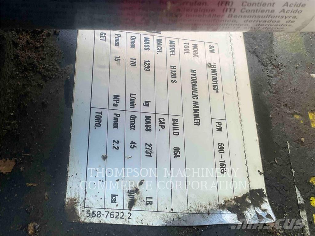 CAT H120ES 鐵鎚/碎石機