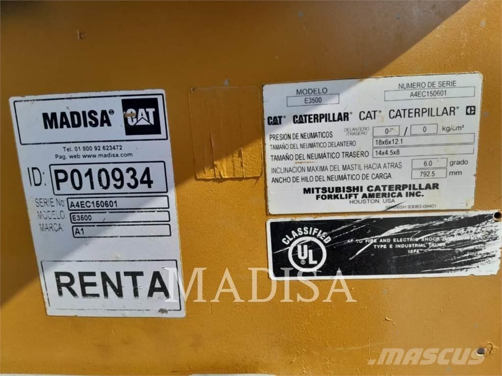 CAT LIFT TRUCKS E3500 堆高機(叉車)-其他