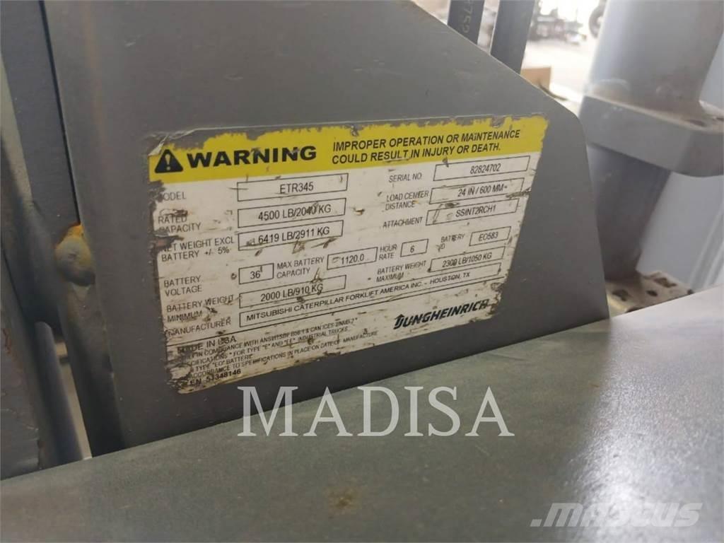 CAT LIFT TRUCKS ETR345A 堆高機(叉車)-其他