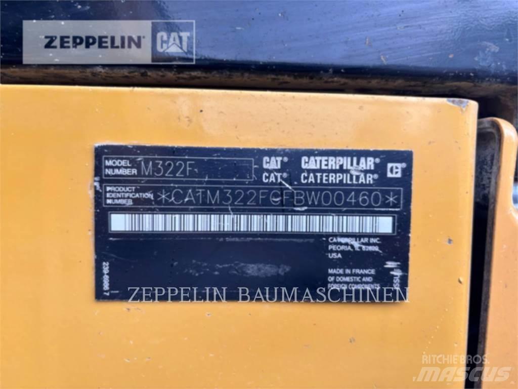 CAT M322F 旋轉式挖土機/掘鑿機/挖掘機