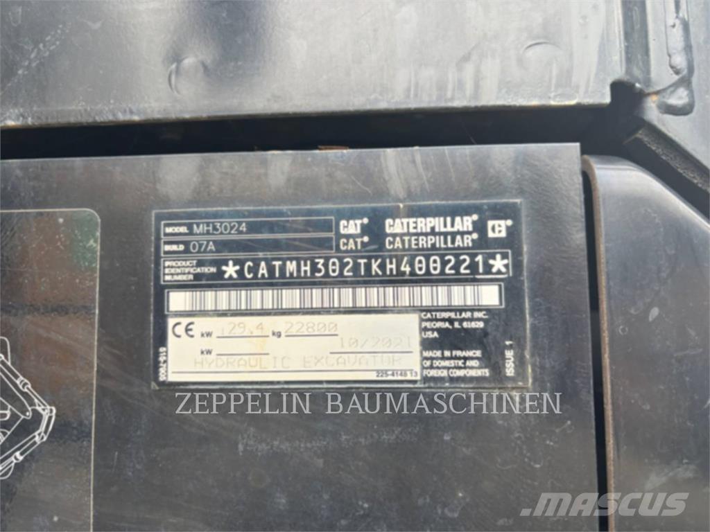 CAT MH3024-07A 拆卸式挖土機/掘鑿機/挖掘機