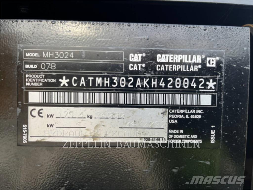 CAT MH3024-07A 拆卸式挖土機/掘鑿機/挖掘機