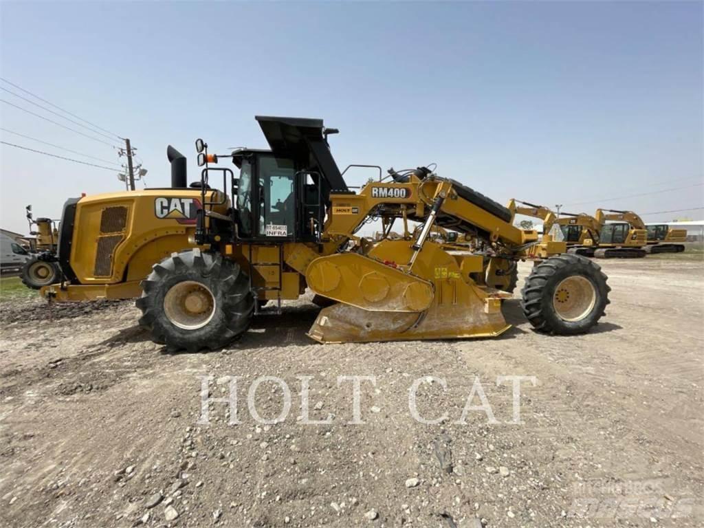 CAT RM400 CAB 瀝青再生設備