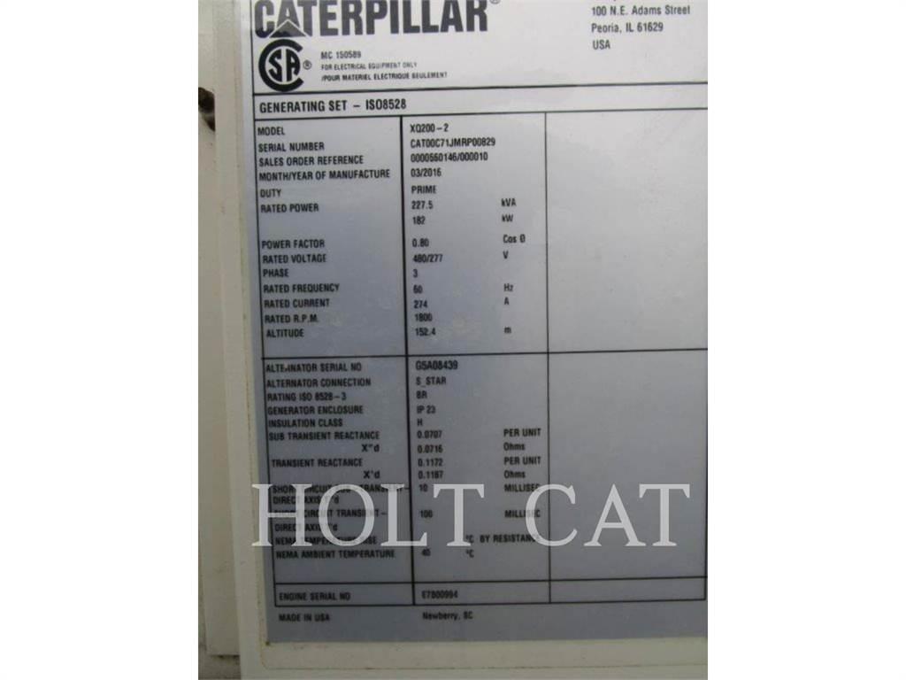 CAT XQ 200 其他發電機