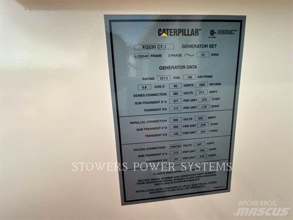 CAT XQ230 其他發電機