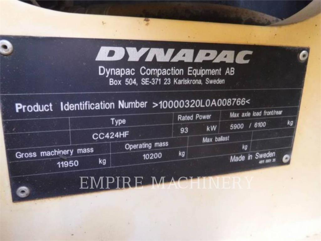 Dynapac CC424HF 雙輪滾壓機