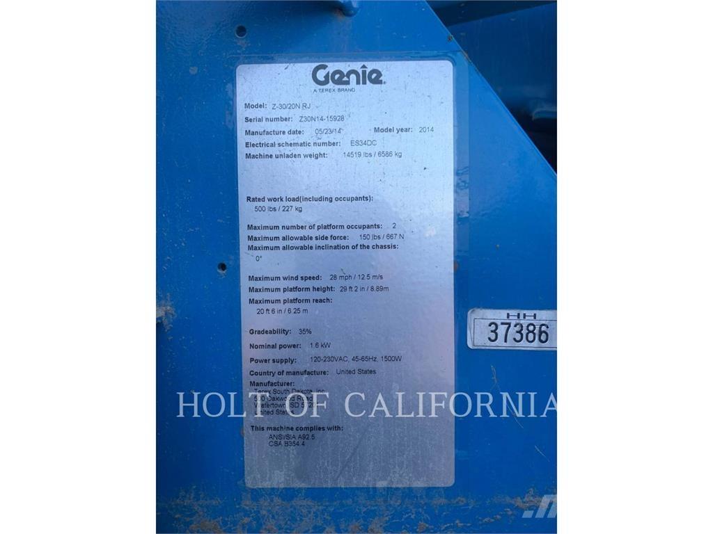 Genie BOOM Z30 曲臂高空作業車