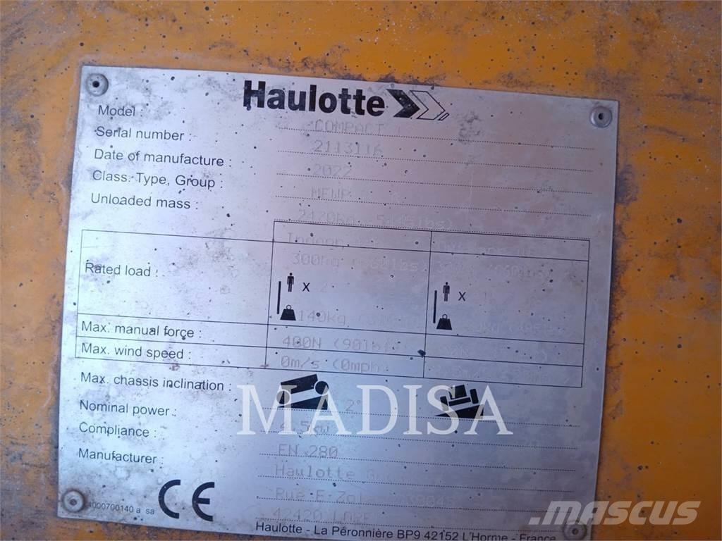 Haulotte COMPACT 12 剪式升降機