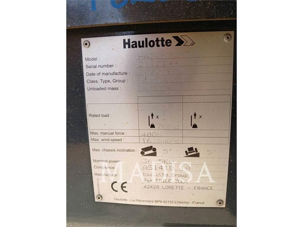Haulotte HA20RTJPRO 曲臂高空作業車