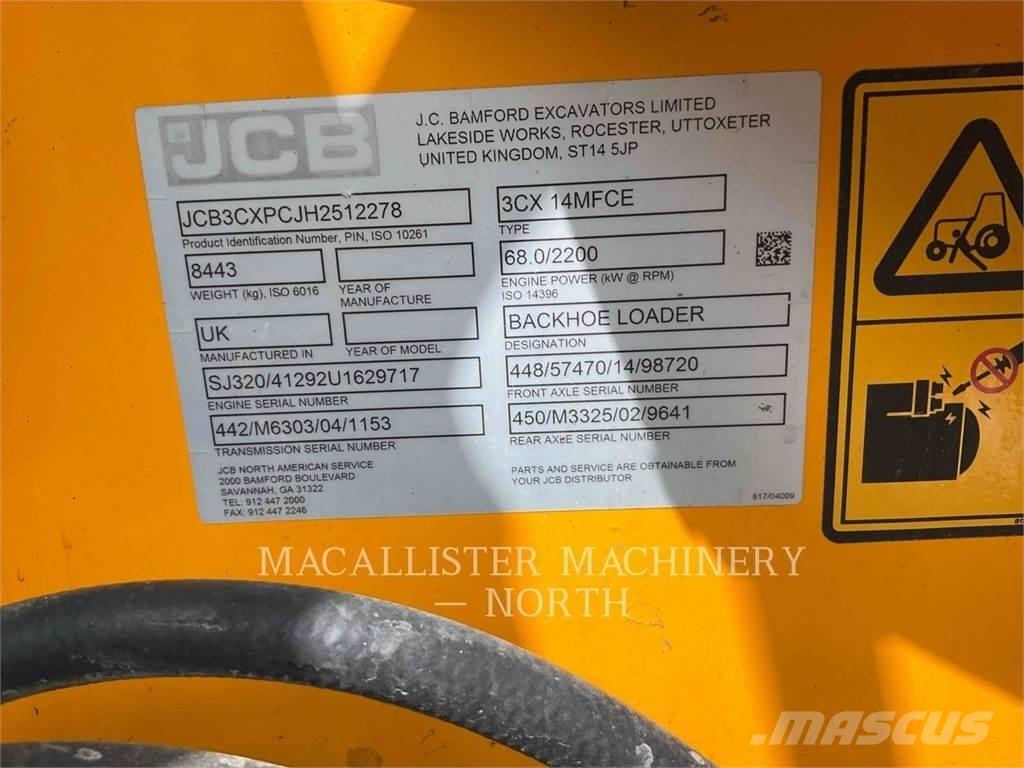 JCB 3CX 反鏟裝載機