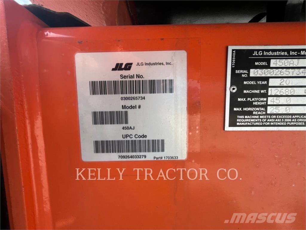 JLG 450AJ 曲臂高空作業車