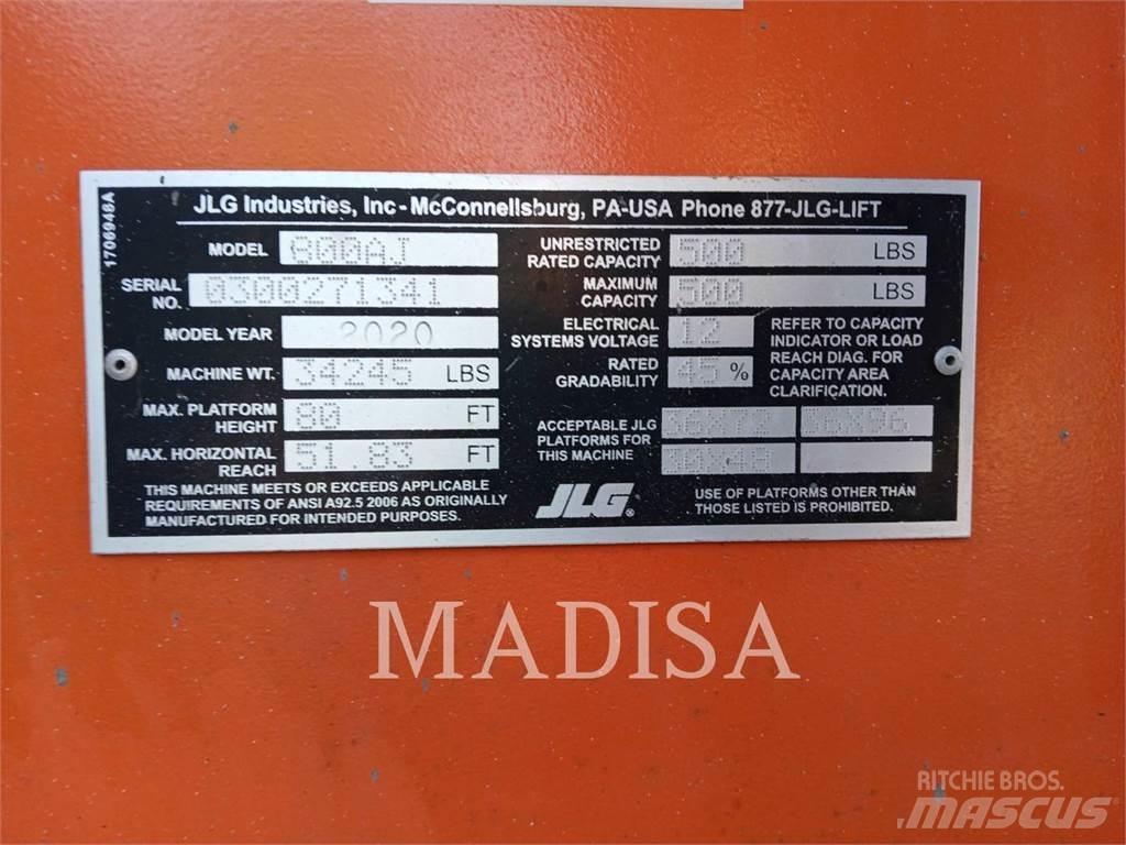 JLG 800 AJ 曲臂高空作業車