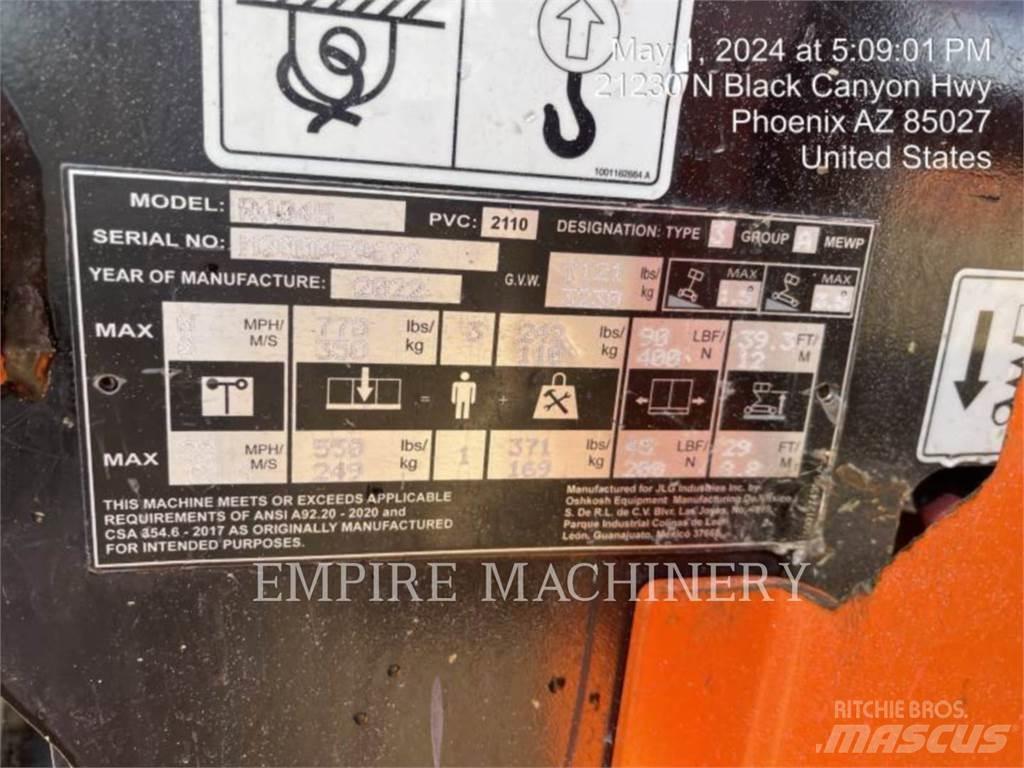 JLG R4045 曲臂高空作業車