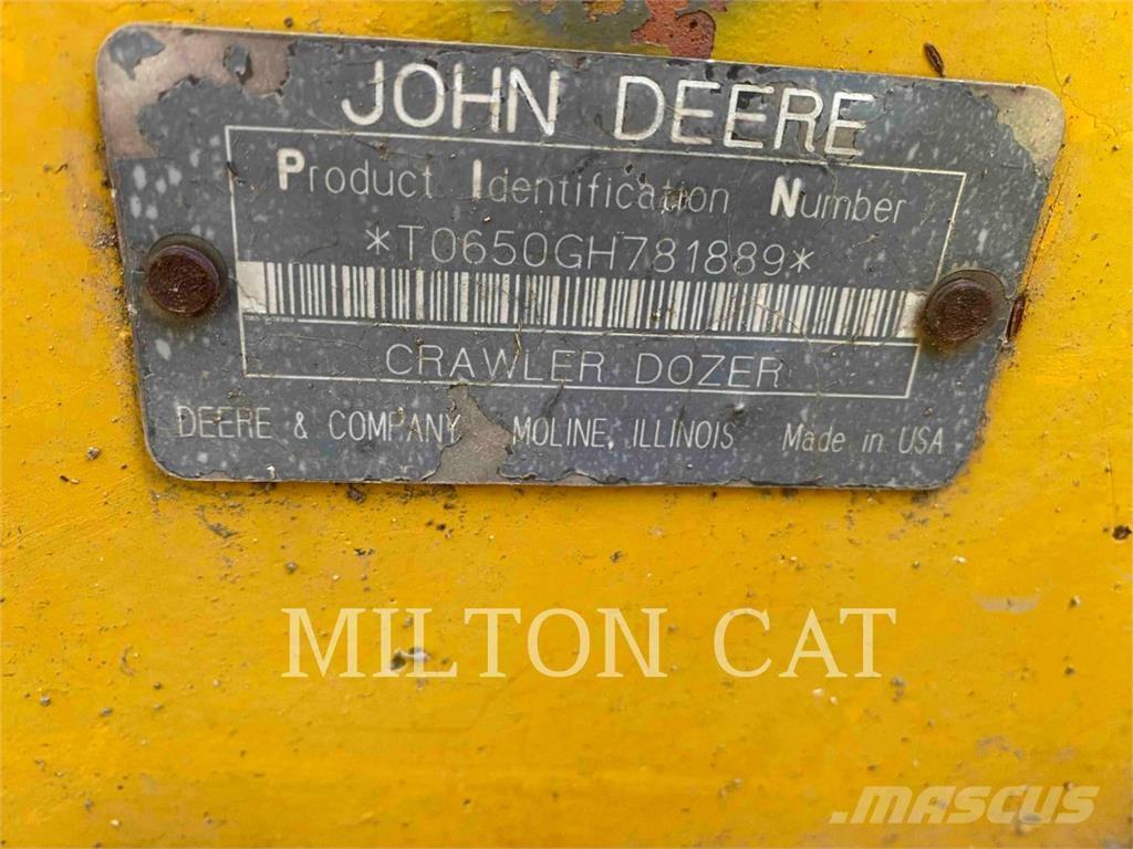 John Deere 650G 履帶推土機