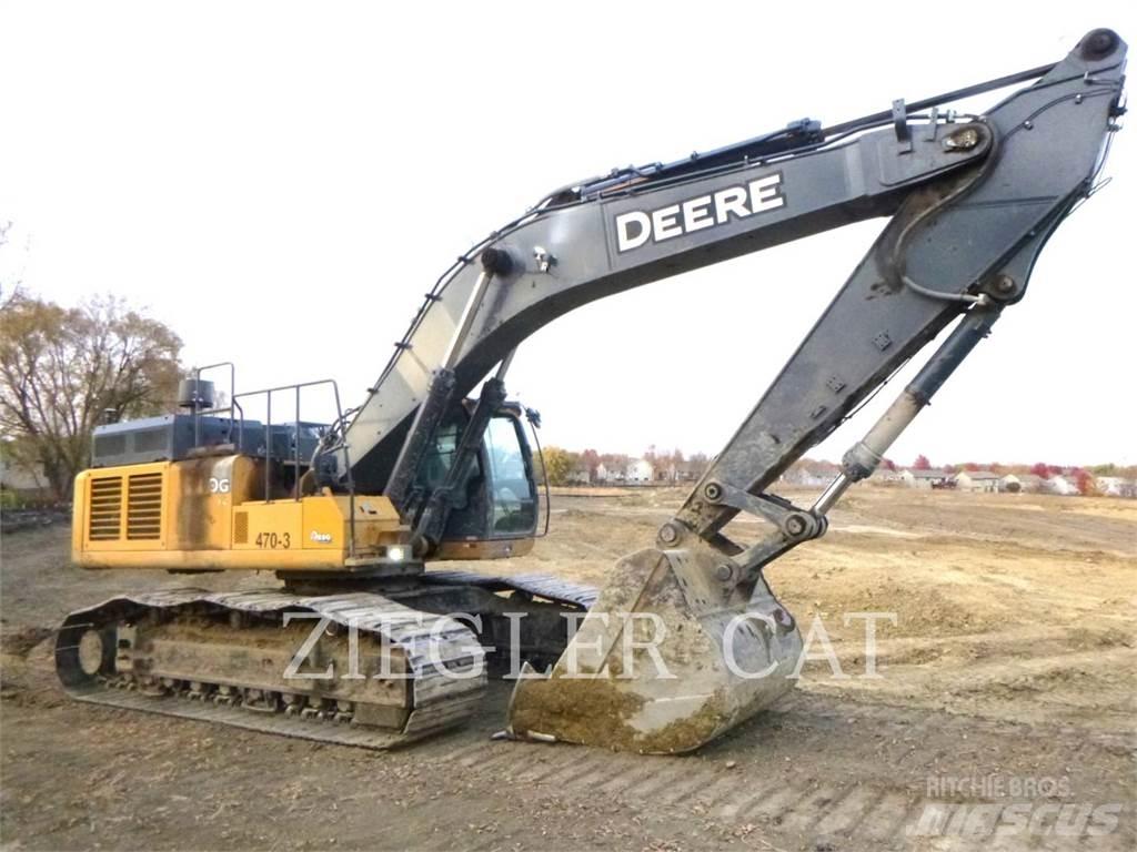 John Deere & CO. 470G 履帶式 挖土機/掘鑿機/挖掘機