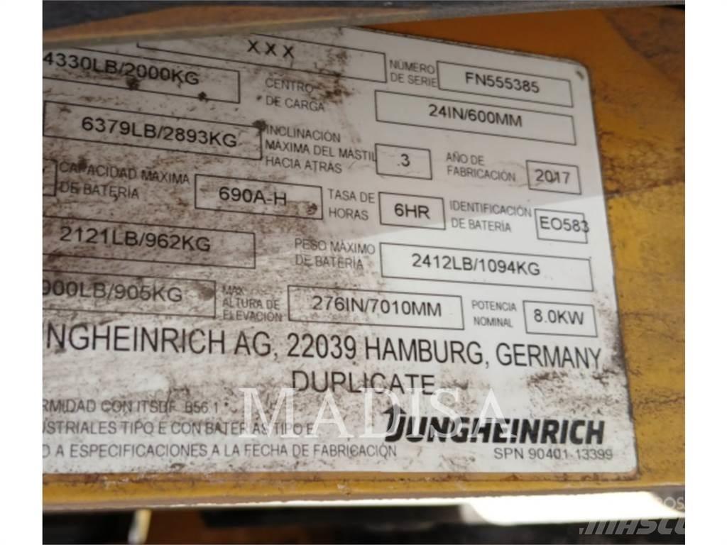 Jungheinrich 2ET4000-48 堆高機(叉車)-其他