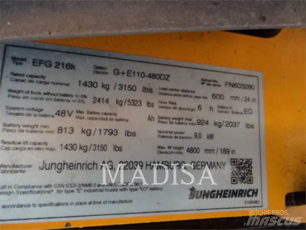 Jungheinrich EFG216K 堆高機(叉車)-其他
