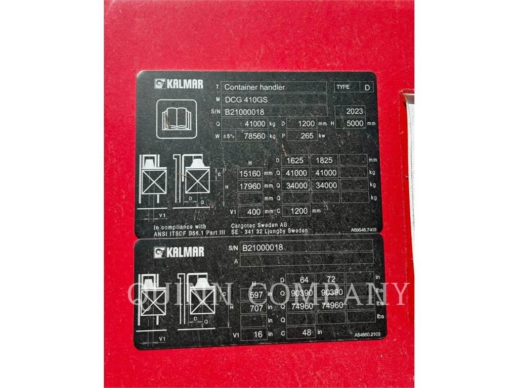 Kalmar DCG410GS 堆高機(叉車)-其他