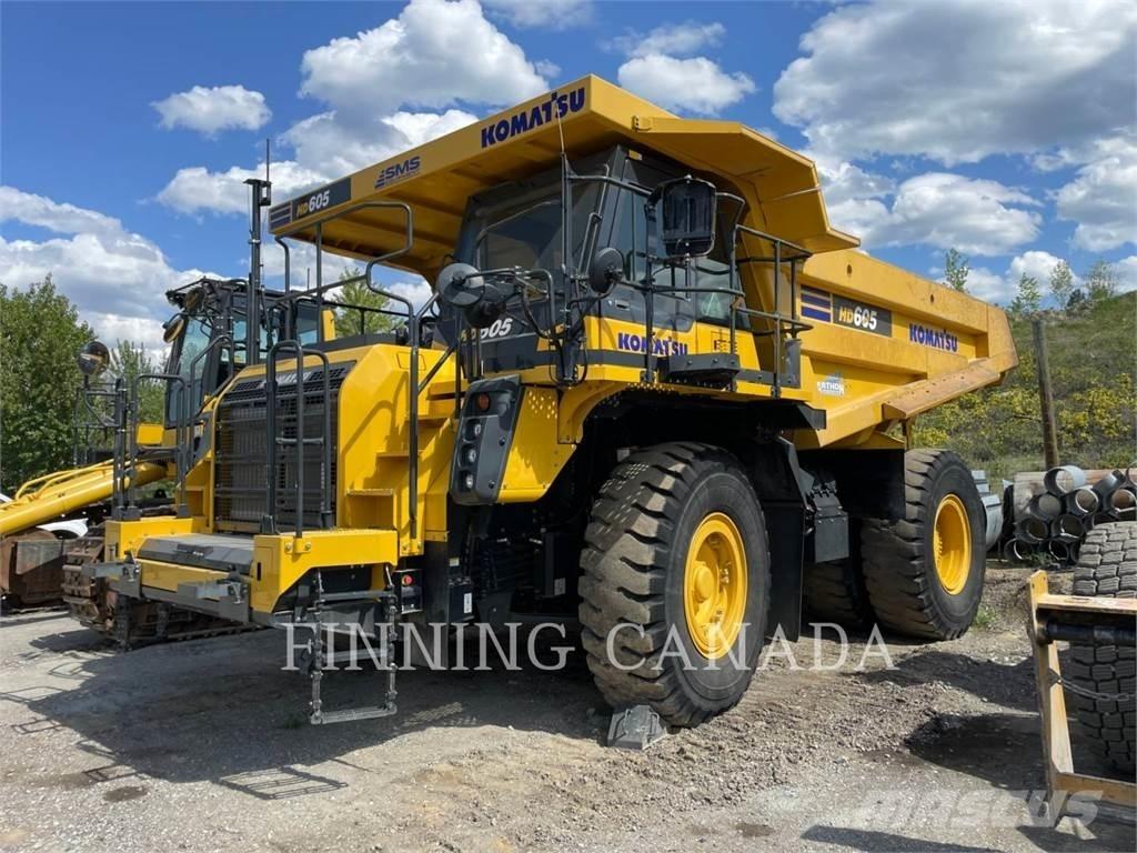 Komatsu HD605-8 鉸接式起吊車