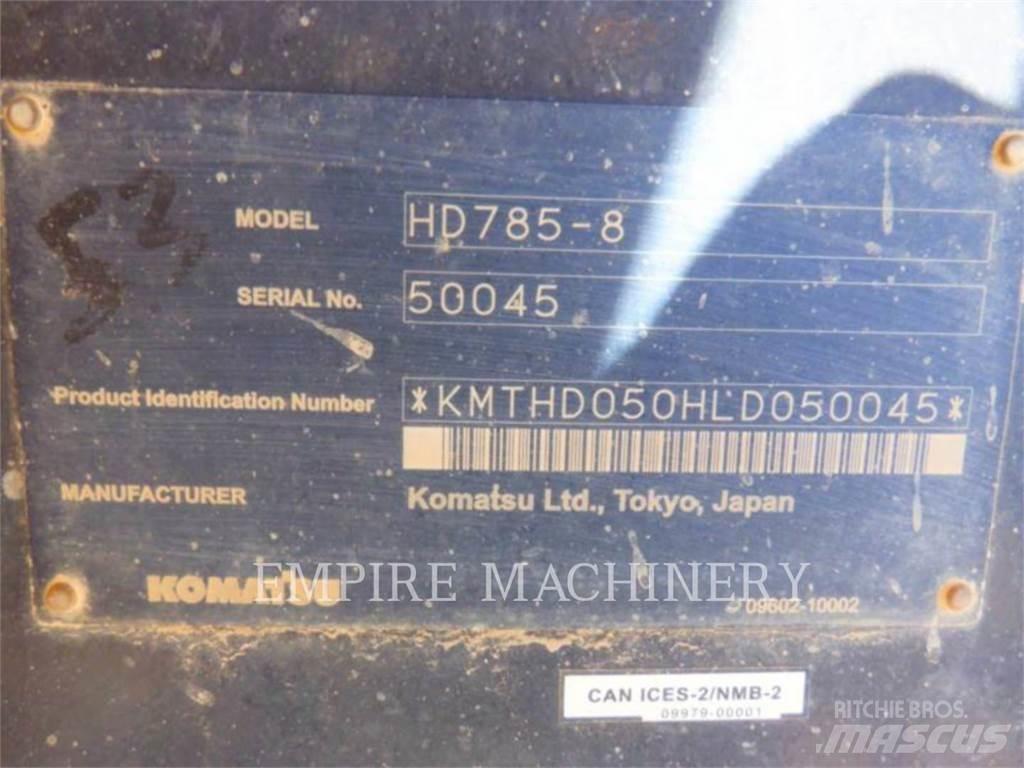 Komatsu HD785-8 鉸接式起吊車
