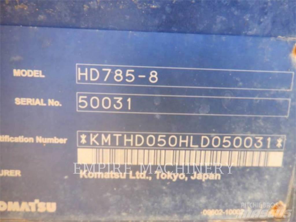 Komatsu HD785-8 鉸接式起吊車