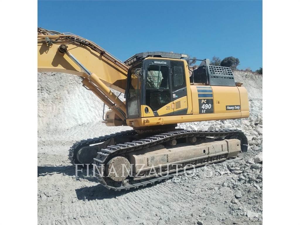 Komatsu PC490 履帶式 挖土機/掘鑿機/挖掘機