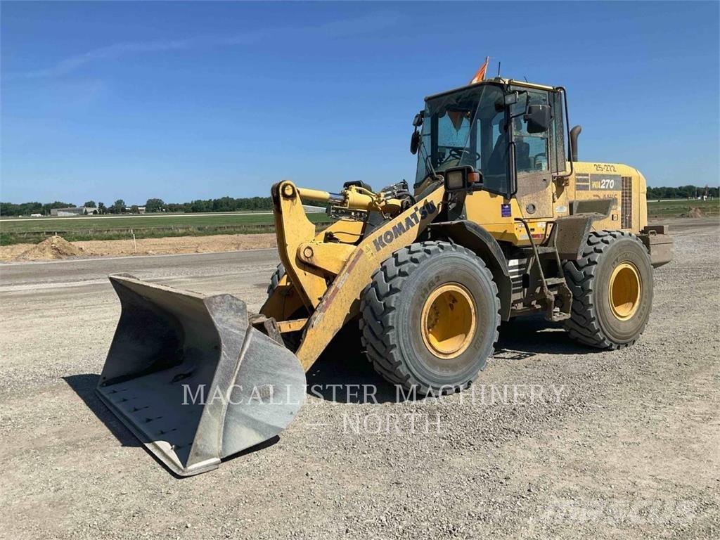 Komatsu WA270-7 輪胎式裝載機