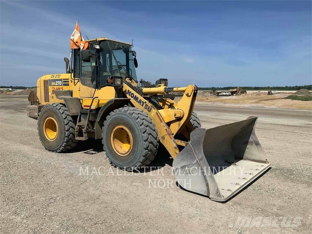 Komatsu WA270-7 輪胎式裝載機