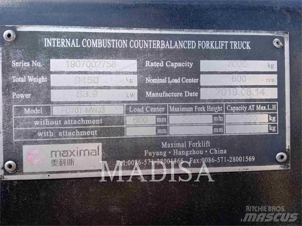 MAXI-LIFT FD70T-MWJ3 堆高機(叉車)-其他