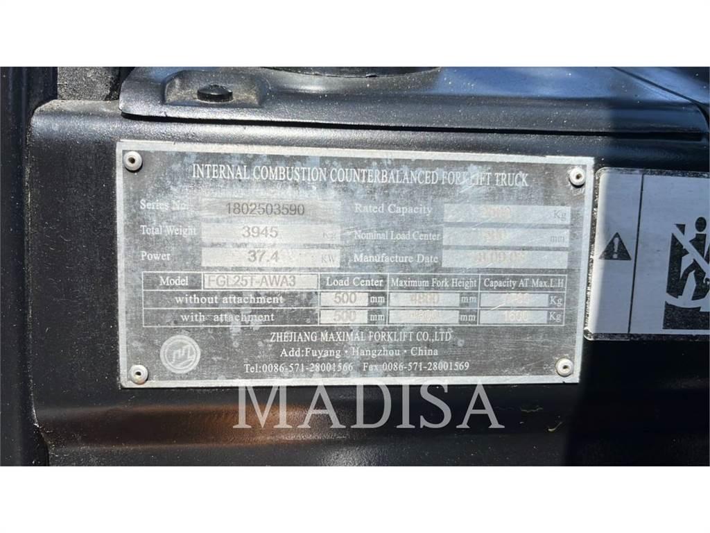 MAXI-LIFT FGL25T-WA3 堆高機(叉車)-其他