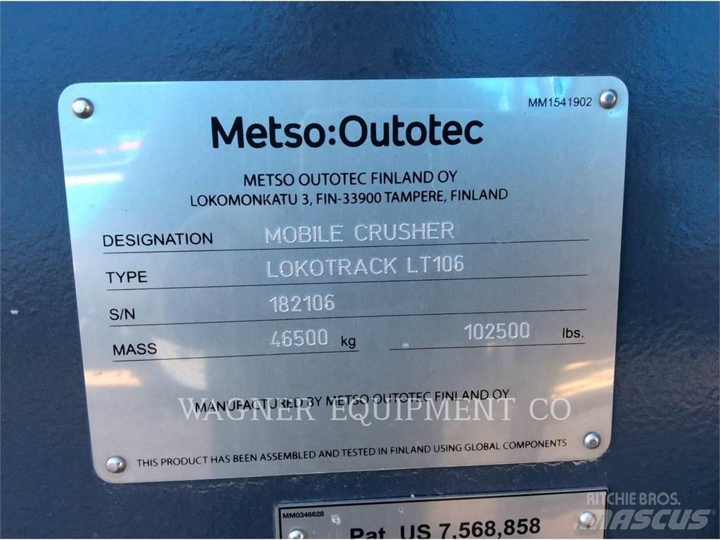 Metso LT106 移動式壓碎機