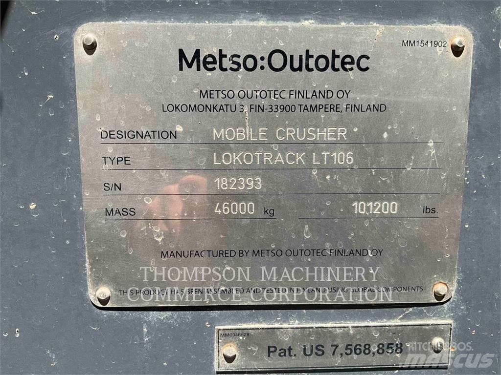 Metso LT106 移動式壓碎機