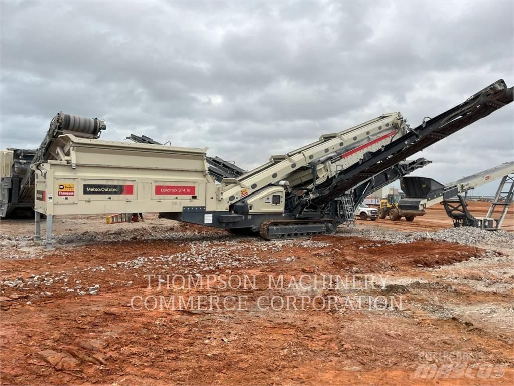 Metso ST4.10 移動式篩選機