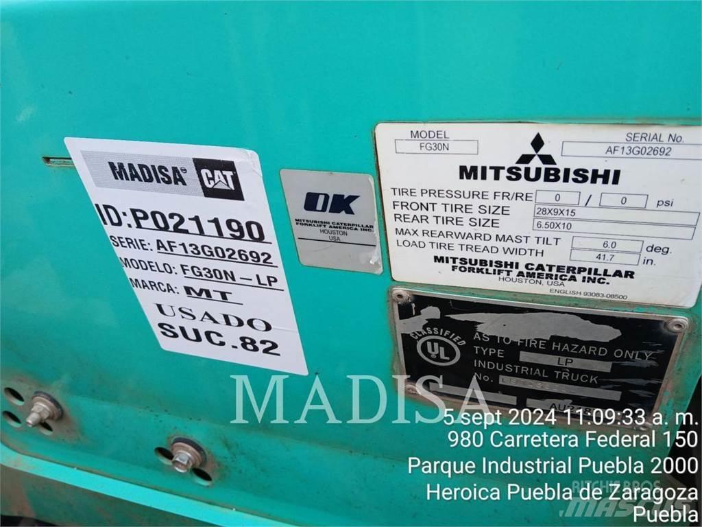 Mitsubishi FG30N-LP 堆高機(叉車)-其他