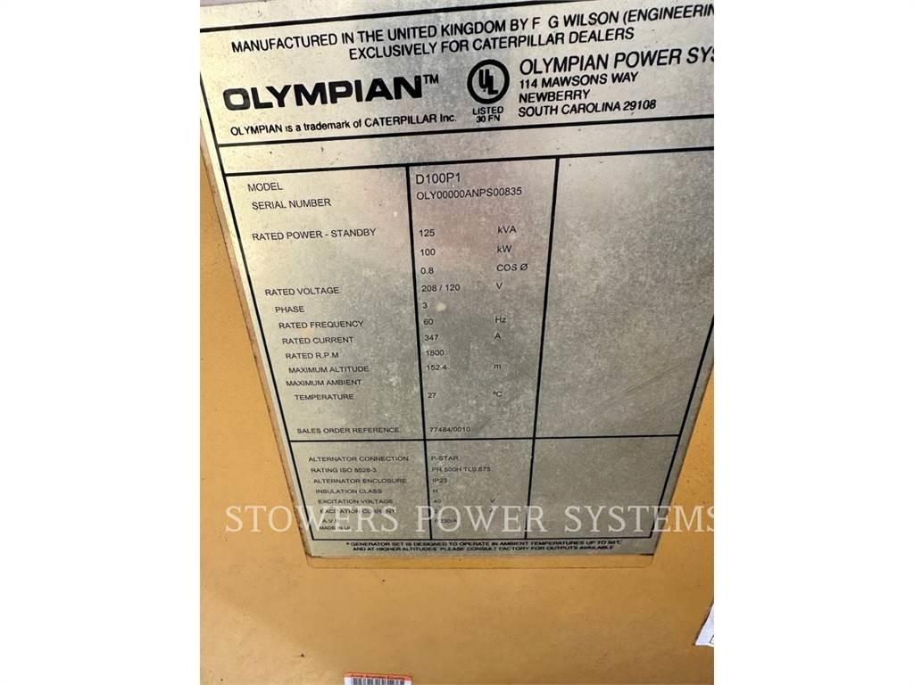 Olympian D100P1 柴油發電機