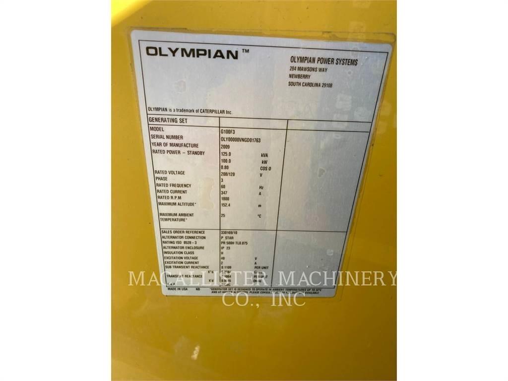 Olympian G100F3 柴油發電機