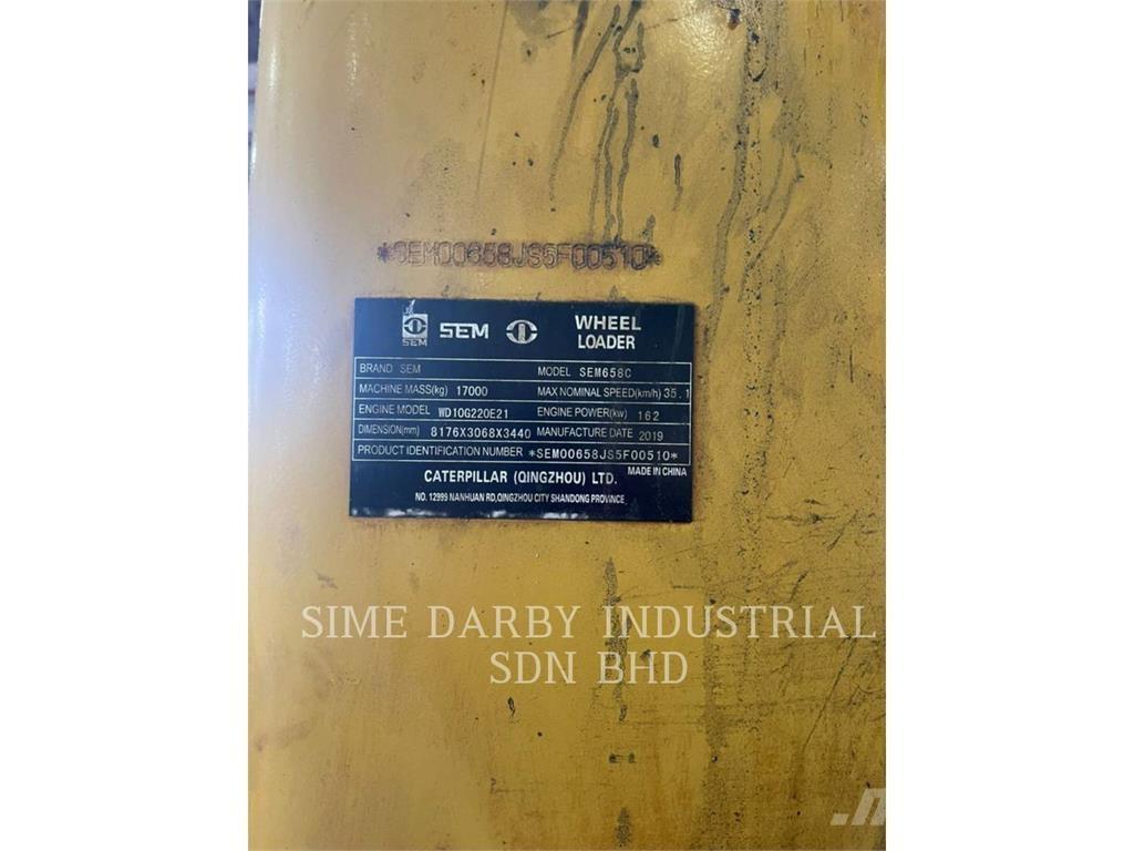 SEM MACHINERY SEM 658C 輪胎式裝載機