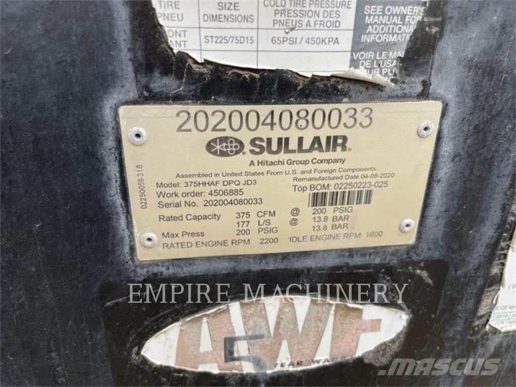 Sullair DPQ375HHAF 空氣壓縮機