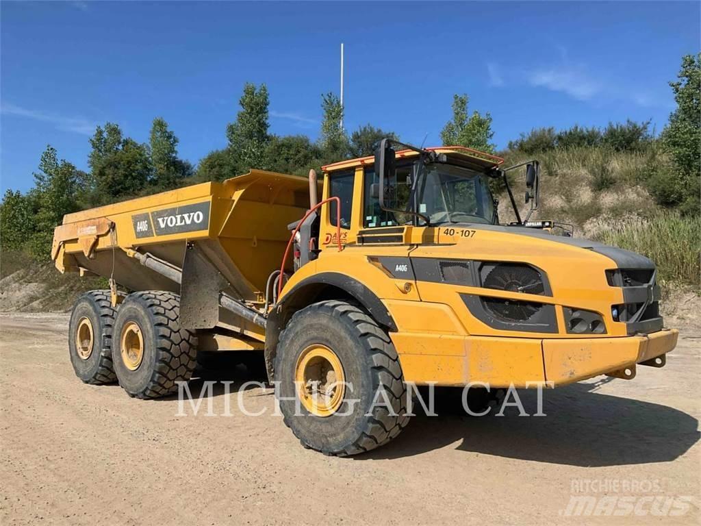 Volvo A40G 鉸接式起吊車
